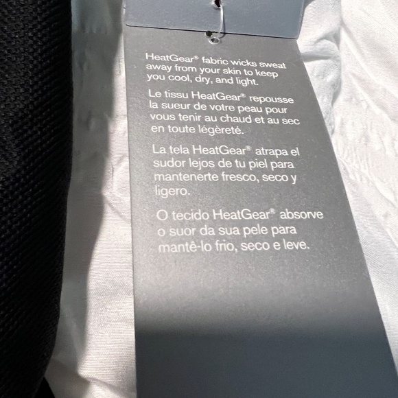 NWT Under Armour Heat Gear Signature Criss Cross Back Tank - Picture 9 of 11